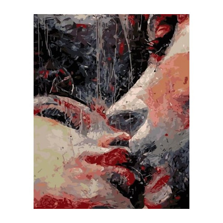 Страстный поцелуй ArtStory подарочная упаковка 40x50см AS0188