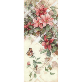 Набір для вишивання хрестом Classic Design Квіти і Метелики 4325
