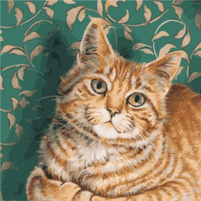 Рудий кіт ArtStory полотно на підрамнику 40x40см AS0949