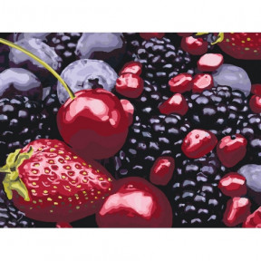 Вкус лета Картина по номерам Идейка холст на подрамнике 30х40см КНО5541