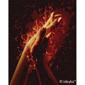Огонь между нами 2 Картина по номерам Идейка холст на подрамнике 40x50см КНО4775