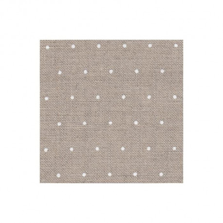 Тканина рівномірна Edinburgh Mini Dots 35ct 140см Zweigart