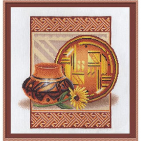Глиняний посуд Набір для вишивання хрестиком Panna Н-0839пн