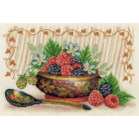 Садовые ягоды Набор для вышивки крестом Panna NH-1812 фото