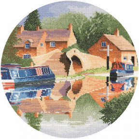 Canal Reflections Набір для вишивання хрестиком Heritage Crafts H947