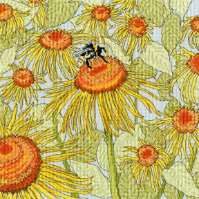 Набор для вышивания крестом Sunflower Garden Сад Подсолнечника