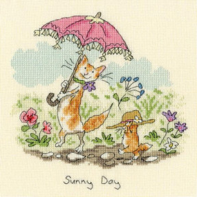 Набор для вышивания крестом Sunny day "Солнечный день" Bothy Threads XAJ7
