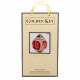 Набор для вышивания бисером объемной новогодней игрушки Golden Key N-034