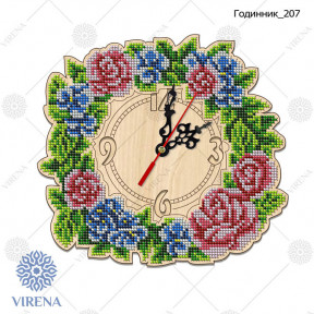Набір для виготовлення дерев'яного годинника VIRENA ГОДИННИКИ_207