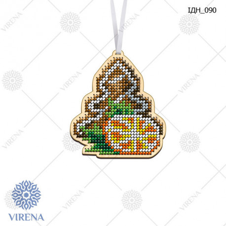 Набор для изготовления ёлочной игрушки VIRENA ИДН_090