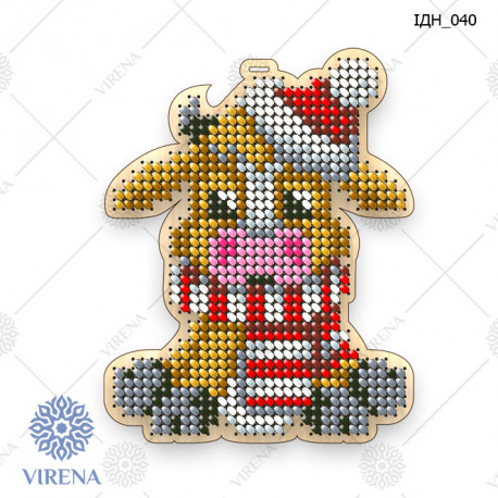 Набор для изготовления ёлочной игрушки VIRENA ИДН_040