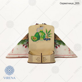 Деревянная салфетница для вышивки бисером VIRENA Салфетница_205