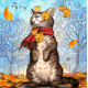 Осенний ветерок Набор для вышивания бисером ТМ АЛЕКСАНДРА ТОКАРЕВА 37-2652-НО