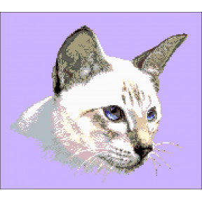 Кошка Набор для вышивания бисером ТМ АЛЕКСАНДРА ТОКАРЕВА 17-0936-НКЧ