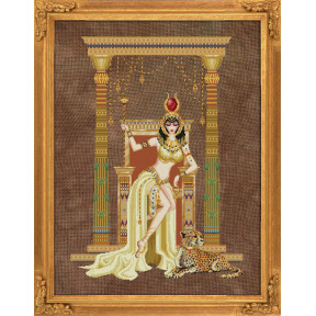 Cleopatra, Queen of the Nile Схема для вышивания крестом BELLA FILIPINA BF026