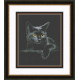 Чорний кіт набір для вишивання хрестиком OLanTa VN-166