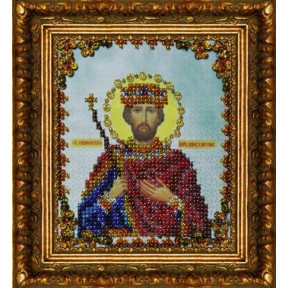 Святой Константин равноапостольный Набор для вышивания бисером Картины бисером Р-041