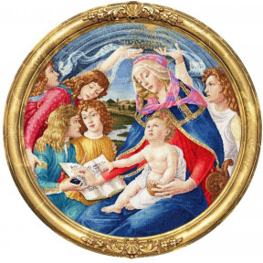 Мадонна Магніфікат 1481 р. набір для вишивки Золоте Руно МК-065