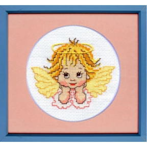 Набор для вышивки крестом Повитруля П1 015 Мечтающий ангел фото