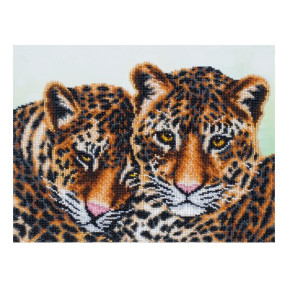 Леопарды Набор для вышивания бисером ВДВ ТН-0999