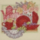 Набор для вышивания Bucilla 45575 Red Tea Set фото