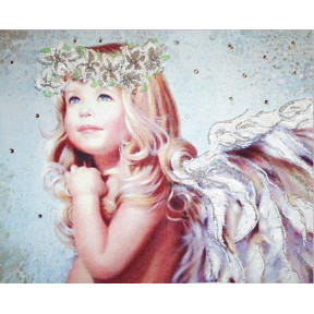 Ангел с лилиями Набор для вышивания бисером Изящное Рукоделие