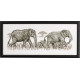 Слони Набір для вишивання хрестиком Permin 12-8324 фото