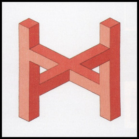 Невозможная фигура Набор для вышивания крестом Permin 70-9407