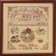 Anna Thies 1859 Набор для вышивания крестом Permin 39-5301