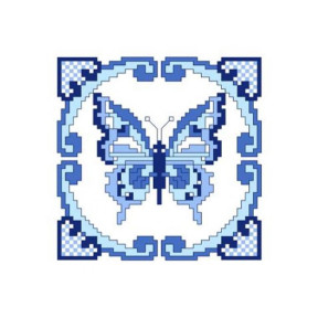 Бабочка Набор для вышивания крестом Світ можливостей 279СМД