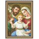 Святе сімейство Канва з нанесеним малюнком для вишивання хрестом Світ можливостей 411СМД