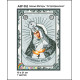 Божа Мати Остробрамська Схема-ікон для вишивання бісером ТМ КОЛЬОРОВА А5Р 052
