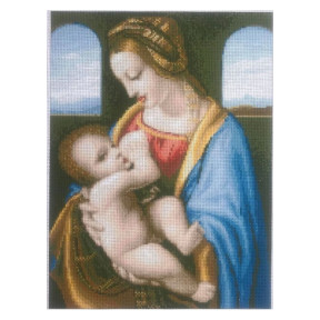 Мадонна з немовлям Канва з нанесеним малюнком для вишивання
