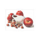 Яблука та горіхи Канва з нанесеним малюнком для вишивання