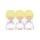 Три ангелочка Канва с нанесенным рисунком для вышивки крестом Світ можливостей 806СМД