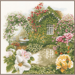 Сад роз Набор для вышивки крестом LanArte PN-0008019 фото