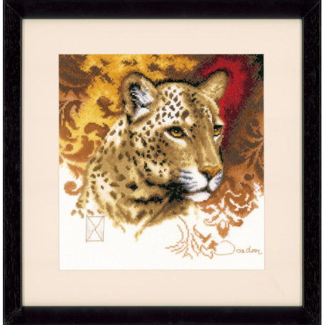 Леопард Набір для вишивання хрестиком LanArte PN-0021225 фото