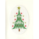 Рождественская елка Набор-открытка для вышивания крестом Bothy