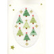 Різдвяний ліс Набір-листівка для вишивання хрестиком Bothy