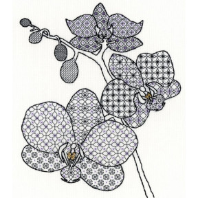 Орхидея Набор для вышивания крестом Bothy Threads XBW2 фото