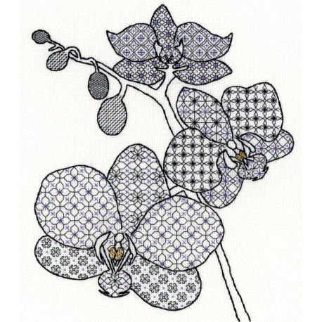 Орхідея Набір для вишивання хрестиком Bothy Threads XBW2 фото