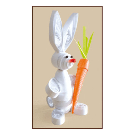 Любитель морковки Набор для квиллинга Чарівна Мить РК-026 фото