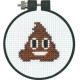 Pile of Poo Emoji Набор для вышивания Dimensions 72-75071 фото