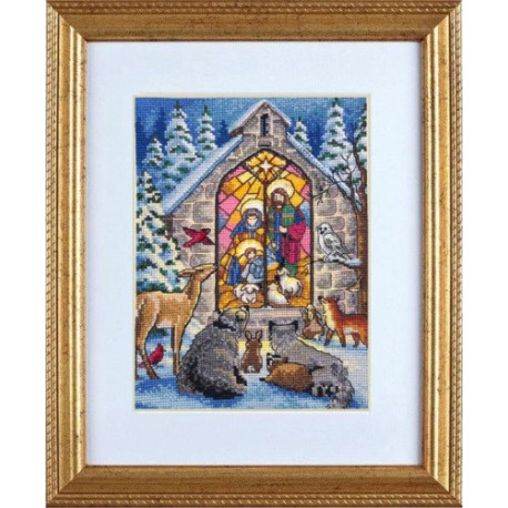 Holy Nativity Набор для вышивания крестом Dimensions 08787