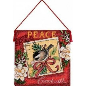 Набор для вышивания Dimenisions 70-08848 Peace Ornament