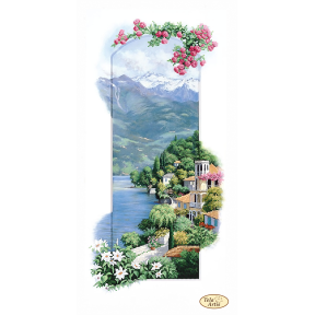 Итальянские пейзажи. Сардыния Схема для вышивки бисером Tela Artis ТА-405ТА