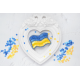 Прапор України Набір для вишивання прикраси бісером Tela Artis