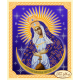 Божья Матерь Остробрамская Схема для вышивания бисером иконы