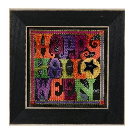 Счастливого Хэллоуина Набор для вышивания крестом Mill Hill MH141622