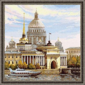 Набір для вишивки хрестиком Ріоліс 1 283 Санкт-Петербург.Адміралтейская набережна
